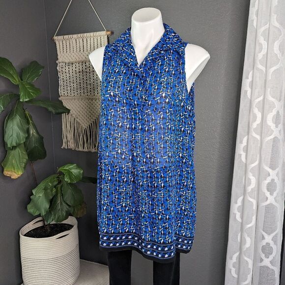 New Max Edition Sleeveless Blouse - Picture 1 of 8